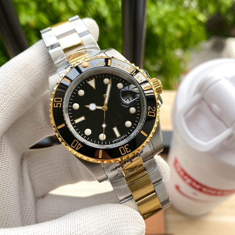 

Mens Watch Automatic Mechanical Watches 40MM Sapphire Mirror Calendar Design Fashion Wristwatch Classic Business High Quality For MenWatch Montre De Luxe Gift Top, Customize