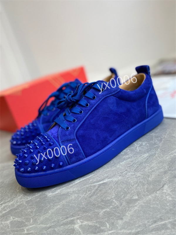 

2022 Fashion Men Shoe Designer Women 35-47 Leather Lace Up Platform Oversized Sole Sneakers White Black mens womens Luxury velvet suede Casual hj210303, Choose the color