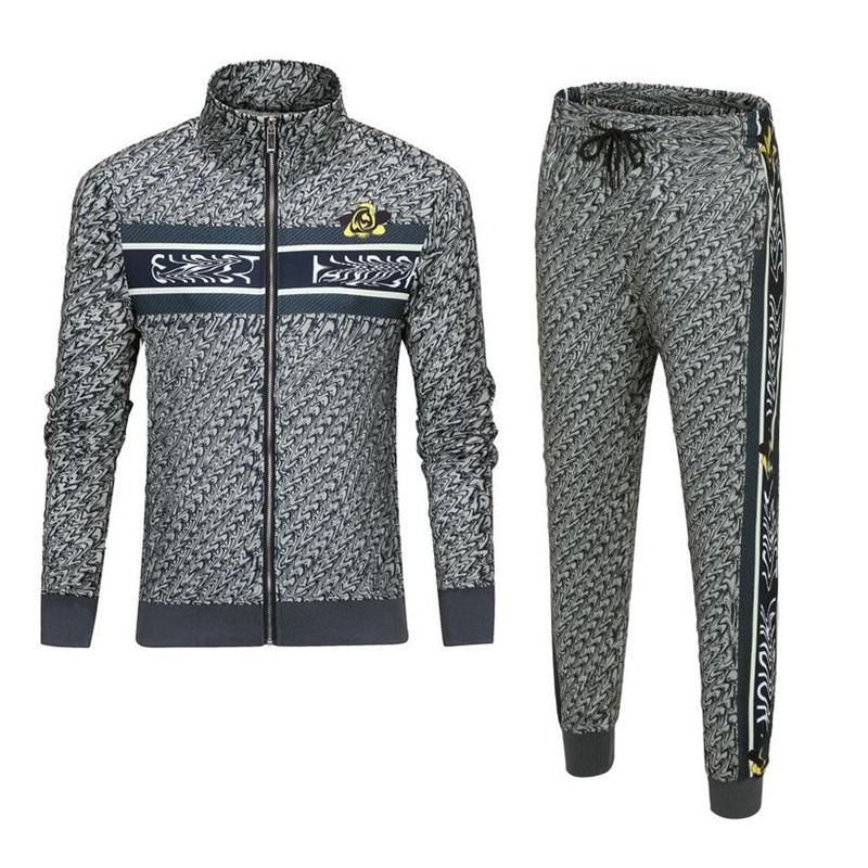 

Mens Tracksuits Trendy Two-Pieces Fashion Jackets & Trackpants Hiphop Streetwear Wholesale Top Quality Asian Size