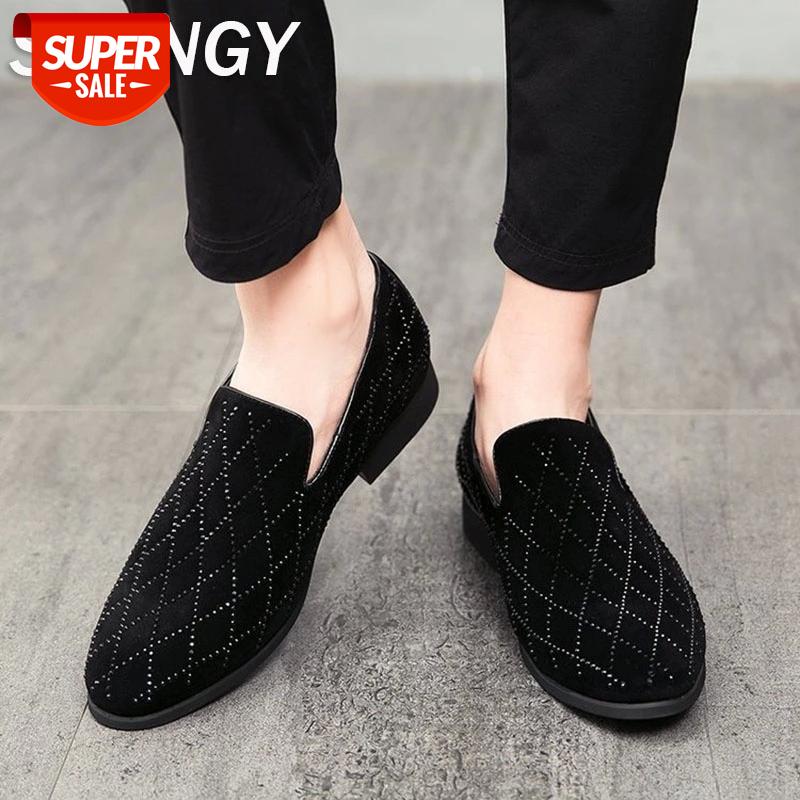 

Men Shoes 2020 Spring Autumn Casual Dress Loafers Flat Male Walking Footwear Men's Sneakers Outdoor Peas Driving Shoes Men #fQ7D