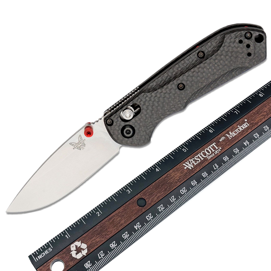 

Benchmade 565-1 AXIS Mini Freek Folding Knife 3" S90V Blade, Carbon Fiber Handles, Outdoor Camping Hunting Pocket EDC 535 940 BM940 940-1 550 555 Utility KNIVES