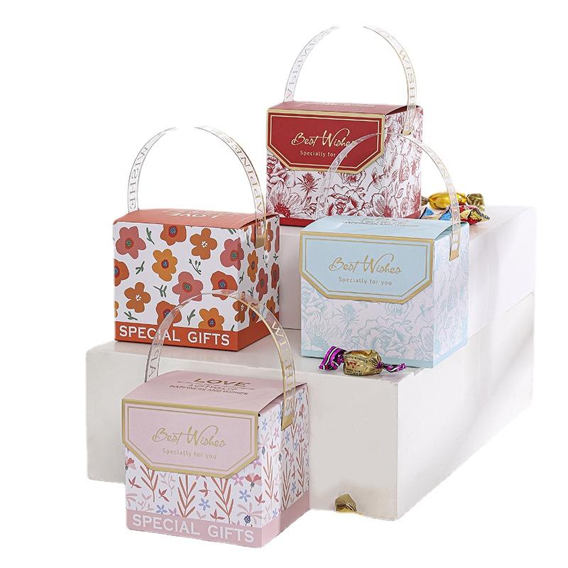 

Gift Wrap 10/30/50pcs Wedding Candy Portable Boxes For Gifts Year Wishes Special Love Paper Packaging Birthday Party Decoration