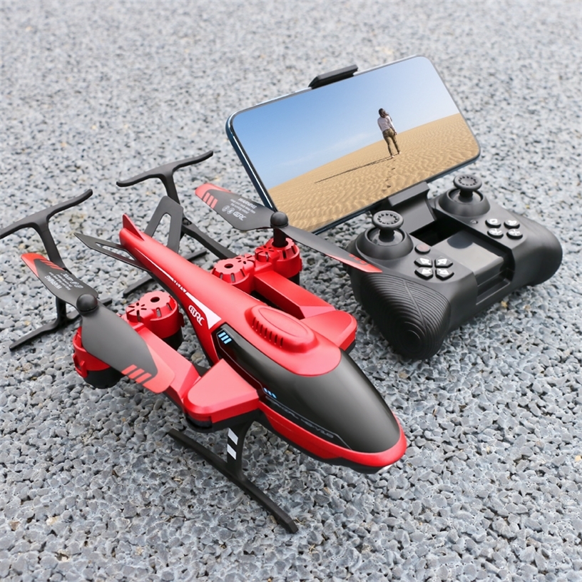 

4DRC V10 Mini Drone 4k profesional HD Camera WIFI Fpv Drones With 4K Helicopters Quadcopter Dron Toys 220311, V10-no camera