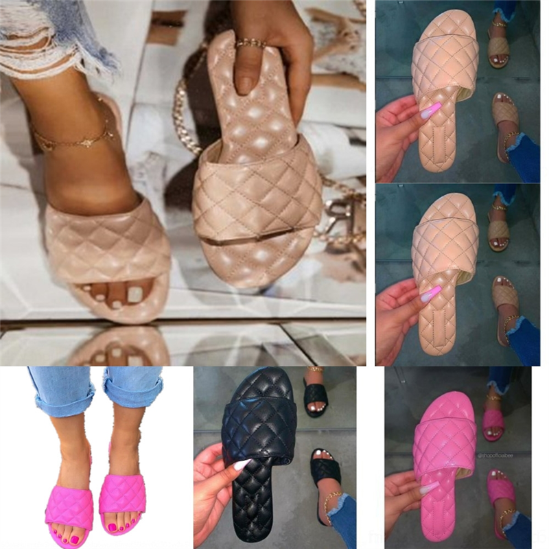 

Bu0 fuzzy slipper warm brand designer slides winter indoor fur women womens sandals slippers house flip flops with spike fluffy high, Black