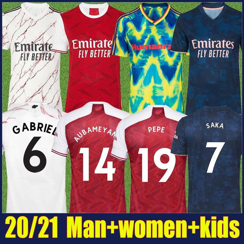 

New 2020 Gunners soccer Jerseys Home red Away white Marblin shirt 20/21 FC Gunners men women kids kit football jersey Gooners ARS Uniform, Black;yellow