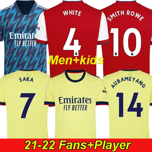 

21 22 arsenal soccer jersey SAKA WHITE TAVARES SMITH ROWE PEPE THOMAS football shirt SAMBI LOKONGA WILLIAN NKETIAN 2021 2022 Camiseta de futbol 234, Away player