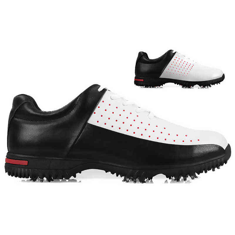 

Golf Shoe Shoes Men Waterproof Breathable Spikes Slip Resistant Sports Casual Sneakers Outdoor Brogue Style Trainers 1118