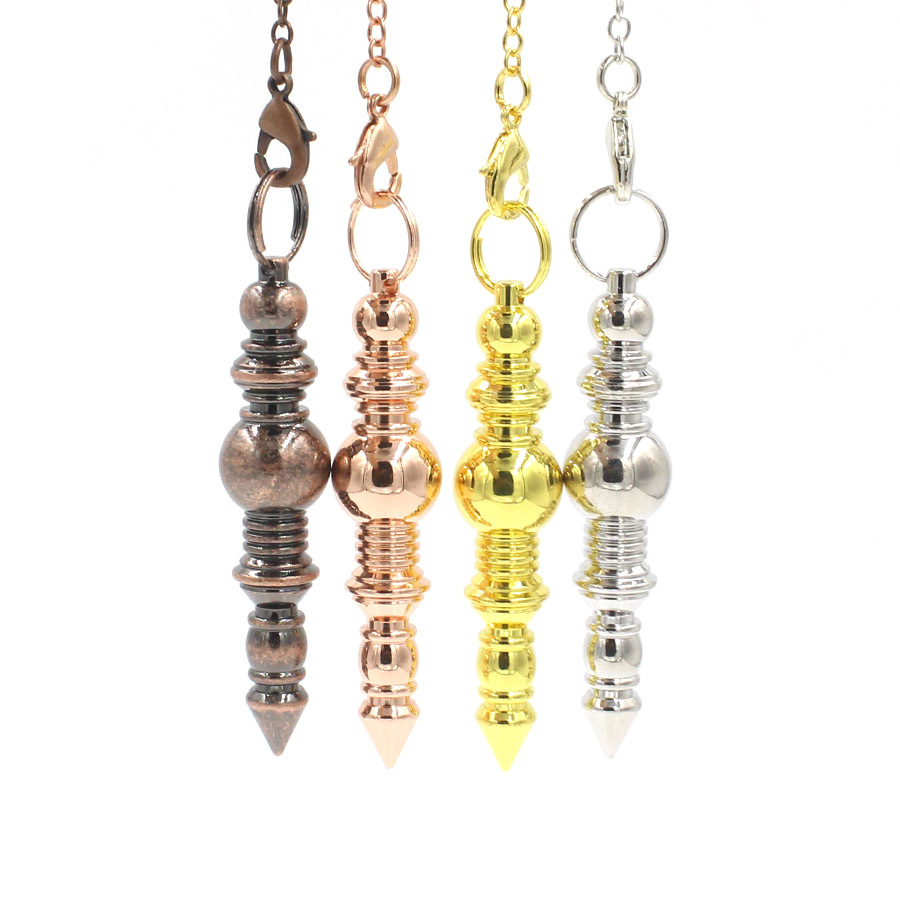 

JLN Whistle Shape Pendant Pendulum Balance Péndulo Reiki Vintage Dowsing Charm for Energy Therapy Divination Meditation Hypnosis
