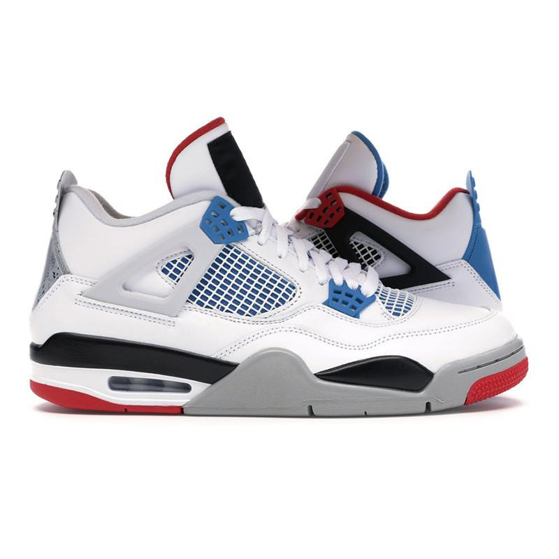

Men Women Basketball Shoes Jumpman 4 4S What The Sneakers Original Box, Ci1184-146