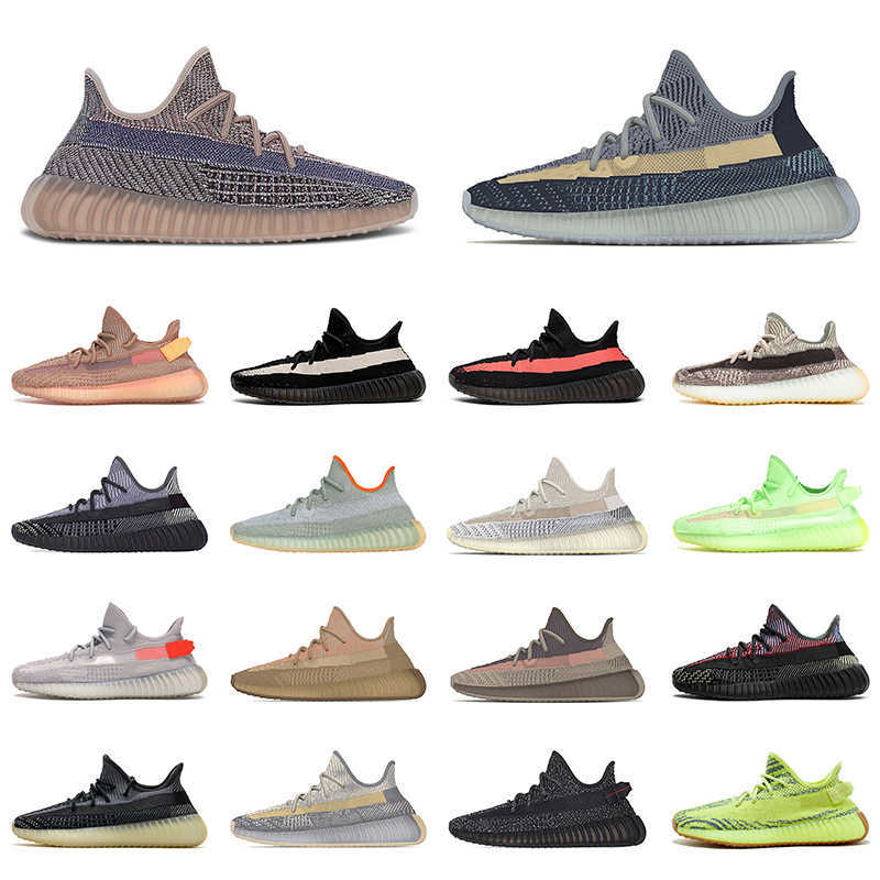 

2021 Kaney West Size 36-48 Static Mens Womens Ash Running Shoes Fade Zebra Tail Light Desert Sage Earth All Black White Sports Sneakers, A1 36-48 earth