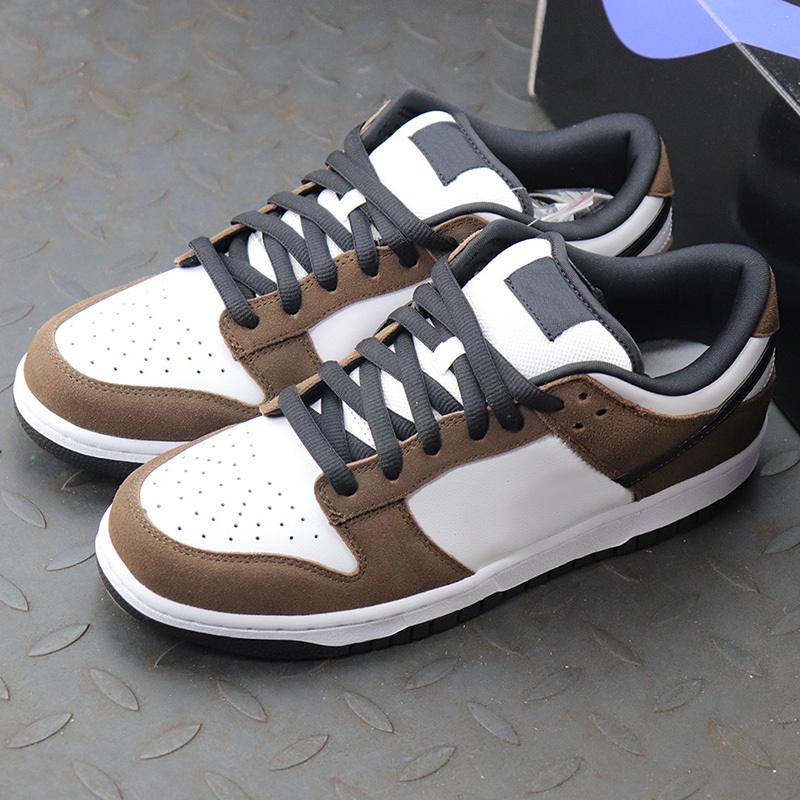 

Shoes One 1 Dunk Mens Casual Shoesskateboard Trail End BrownDesigner Brand Women Men High Low Trainer Platform