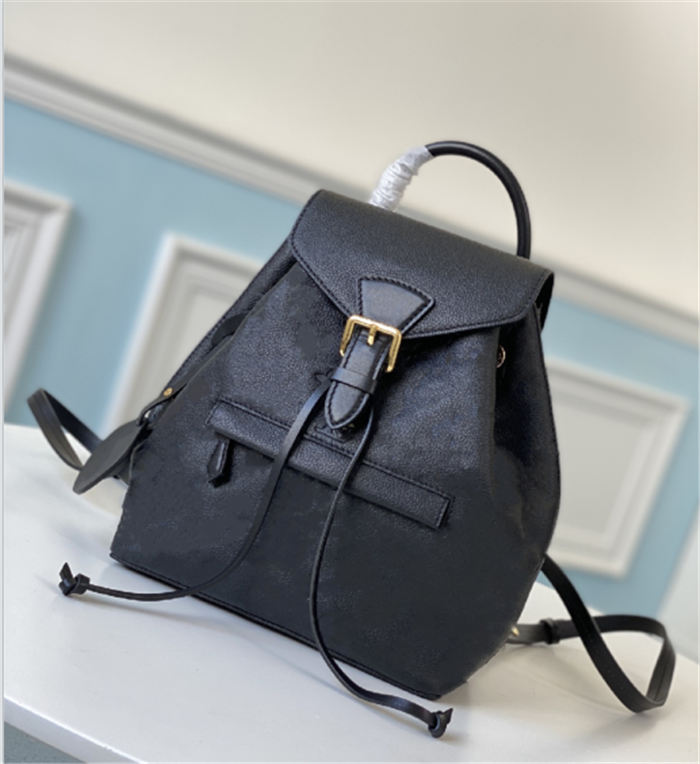 2021 Backpack School Bags Shoulder Bags Removable Shoulder Strap Cowhide Genuine Leather Fashion Letter Pattern String Black High Quality