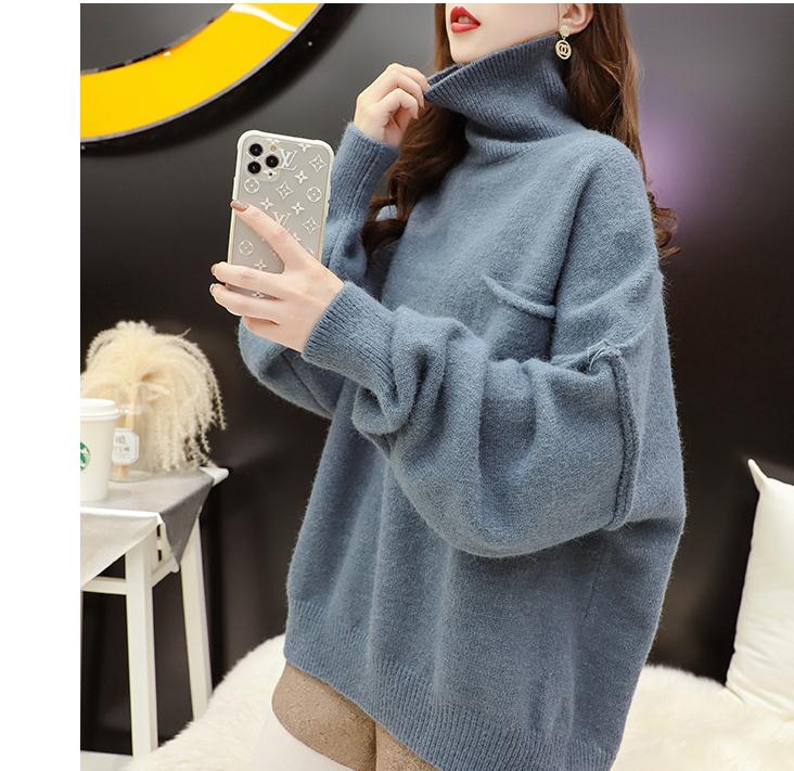 

2021 spring and autumn winter with New style fashion Long sleeve Women's Sweater coat@Q10, Beige