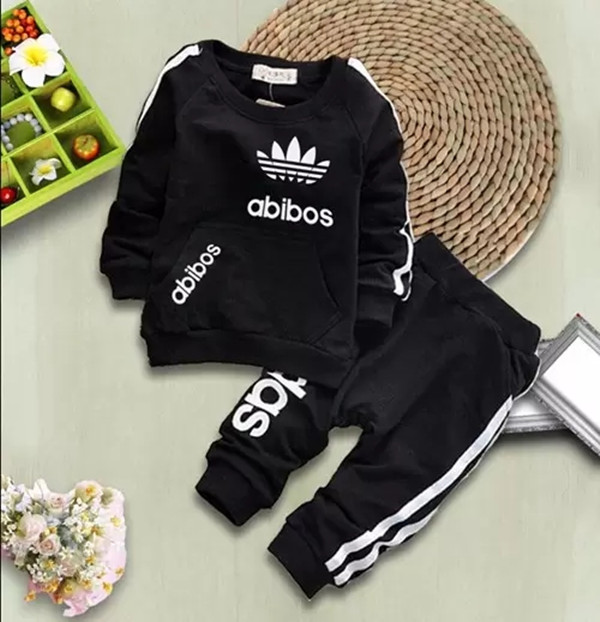 

Brand Baby Boy Clothes Tracksuit sets Autumn Casual Baby Girl Clothing Suits Child Suit Sweatshirts+Sports pants Spring Kids Set, Pink
