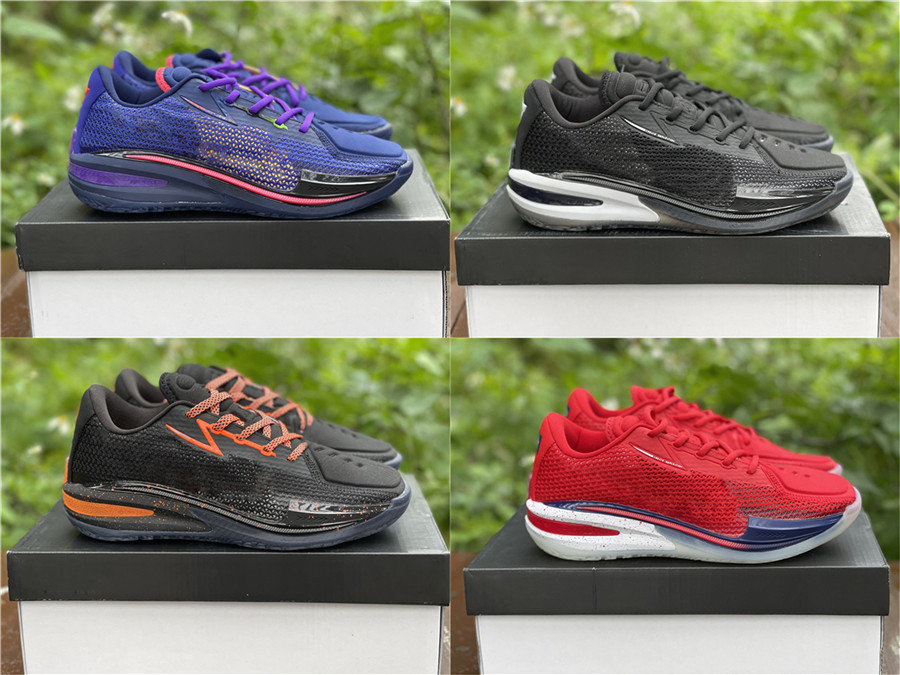 

Authentic G.T. Cut Shoes Blue Void Green Strike Siren Red Red Purple Navy Team USA Eybl Black Hyper Crimson White Men Women Outdoor Sports S