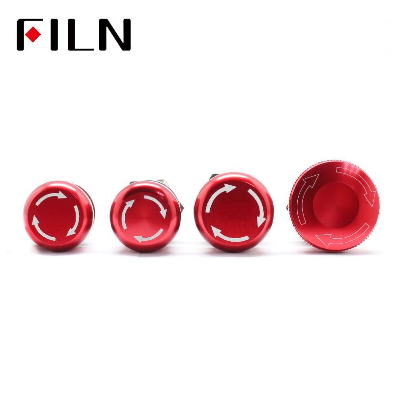 

Smart Home Control 16mm 19mm 22mm 1NO1NC Waterproof Metal Latching Emergency STOP Mushroom Push Button Switch Knob Rotary