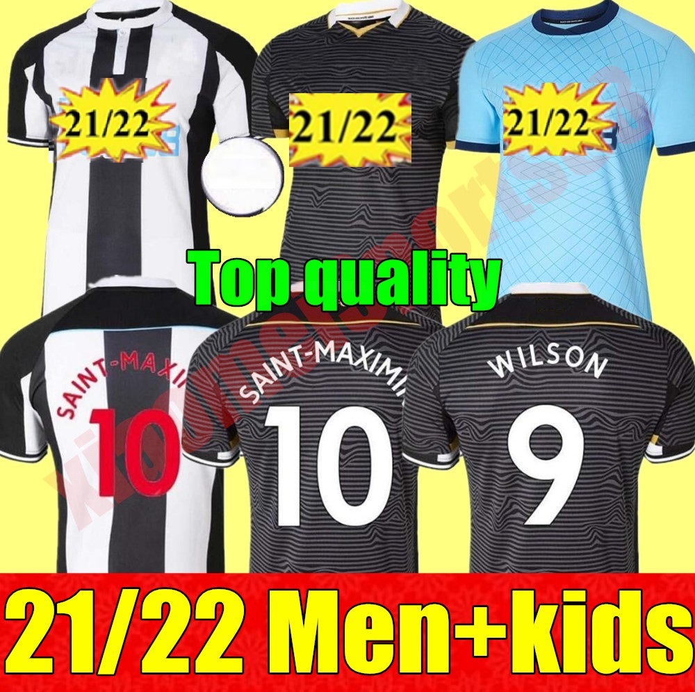 

21 22 TOP soccer jersey WILSON JOELINTON 2021 2022 ALMIRON NUFC MAXIMIN SHELVEY ALMIRÓN LEWIS RITCHIE GAYLE LASCELLES football shirt adult men kids kit, Kids home+socks