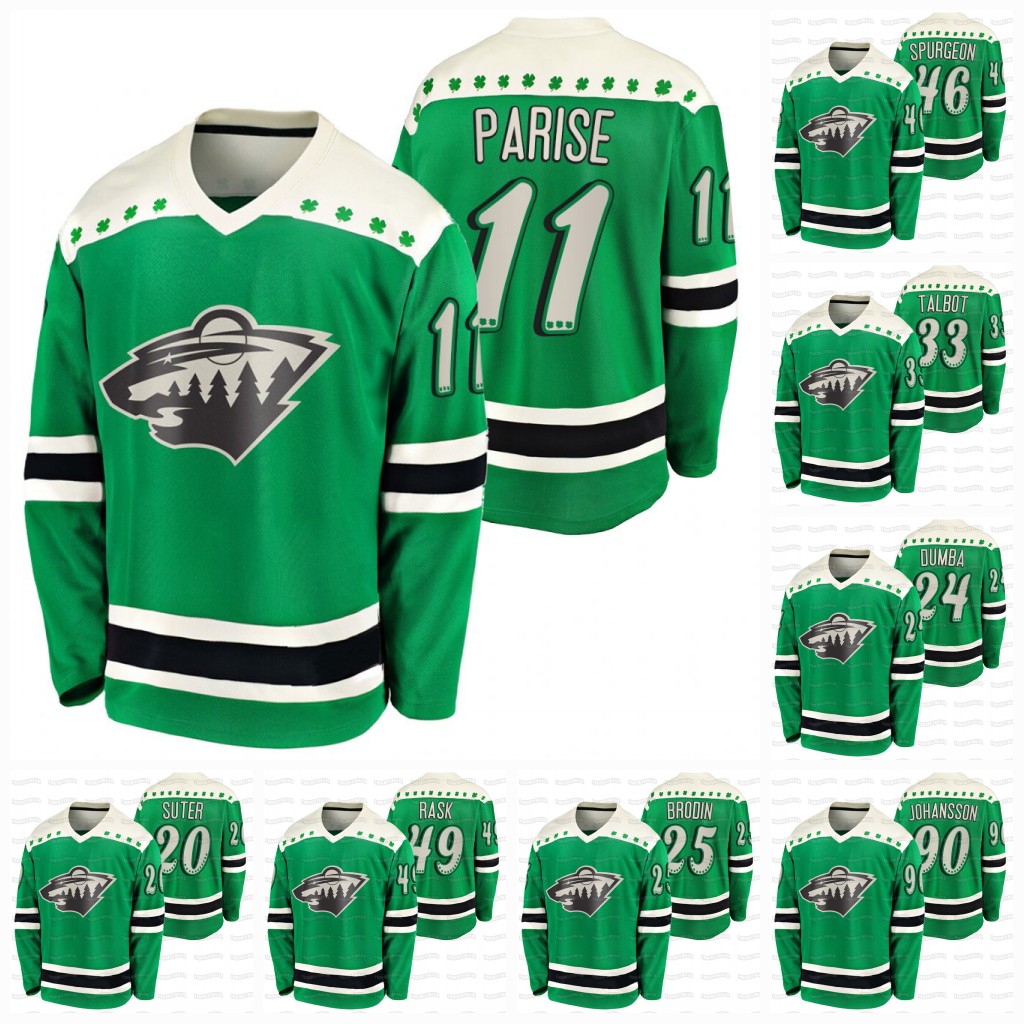 

Kirill kaprizov Minnesota Wild 2021 St Patricks Day Kevin Fiala Ian Cole Marco Rossi Talbot Dubnyk Galchenyuk Zach Parise Ryan Suter Jersey, Mens s-xxxl