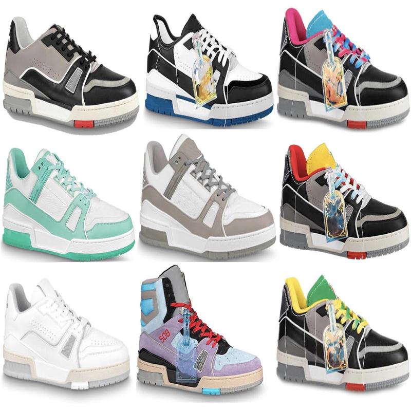 

2021 Release Grey 408 Black Men Fashion Shoes BOOTS 508 Low Women Leather Genuine Trainers High-Top Sports Outdoor White Sneakers With Harj, 34