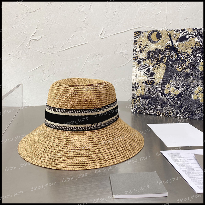 

Luxurys Designers Caps Hats Mens Sun Bucket Hat Bonnet Beanie Womens Summer Holiday Strawhat Casquette Snapbacks Beanies Fedora Fitted Caps, Blue