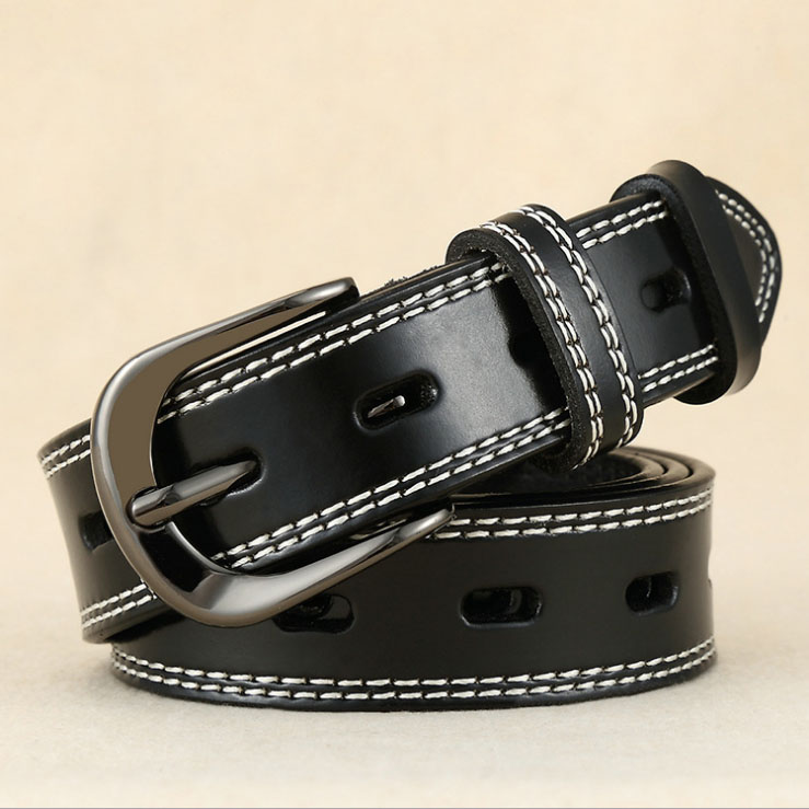 

Fashion Luxury Men Designers Belts Big gold buckle genuine, With gift box