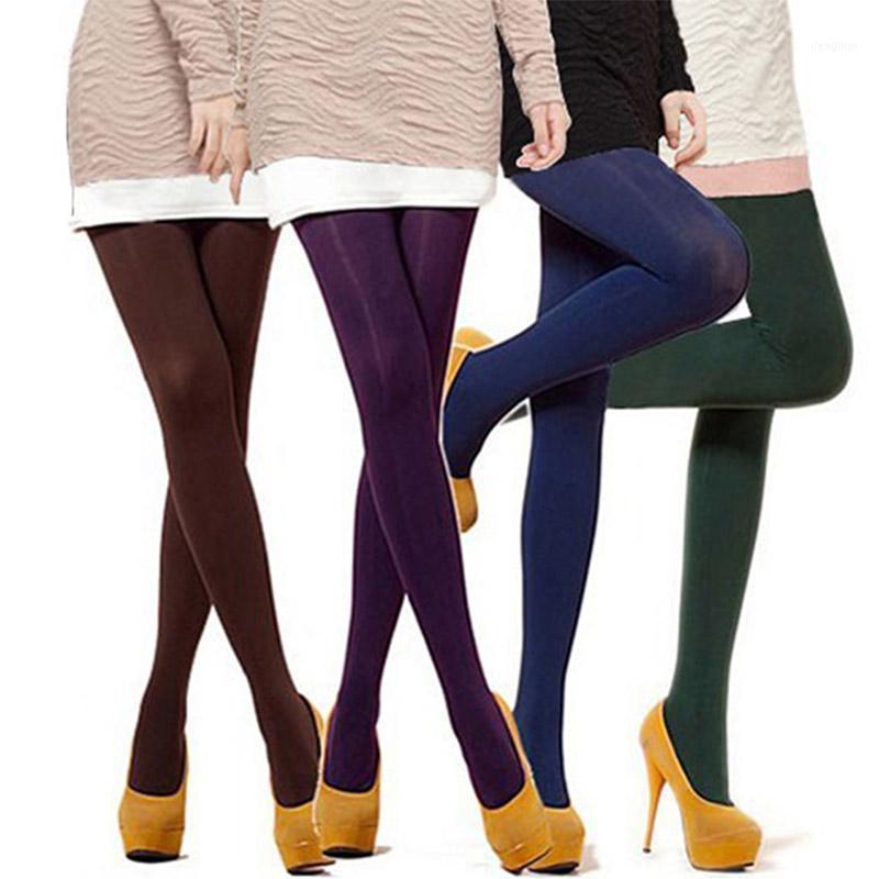 

Women Spring Autumn Winter Tights Opaque Pantimedias Warm Collants Tight Thick Pantyhose Sexy Strumpfhose1, Sky blue