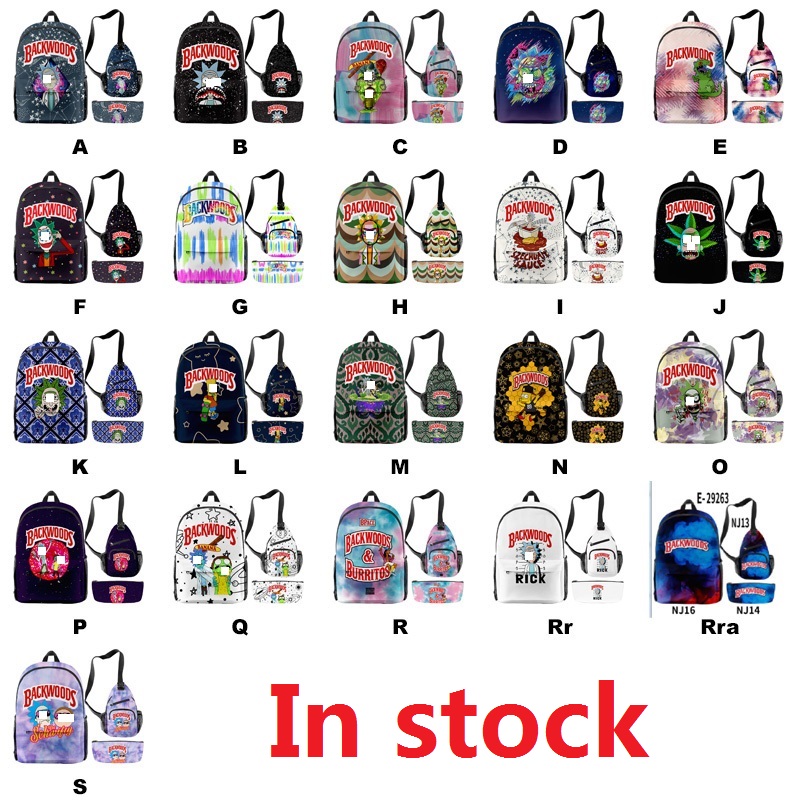 

Backwoods Cookie Cigar Backpack Backwood Print Bags Laptop Shoulder School Bag Travel Bag For Boys Men Outdoor Hiking