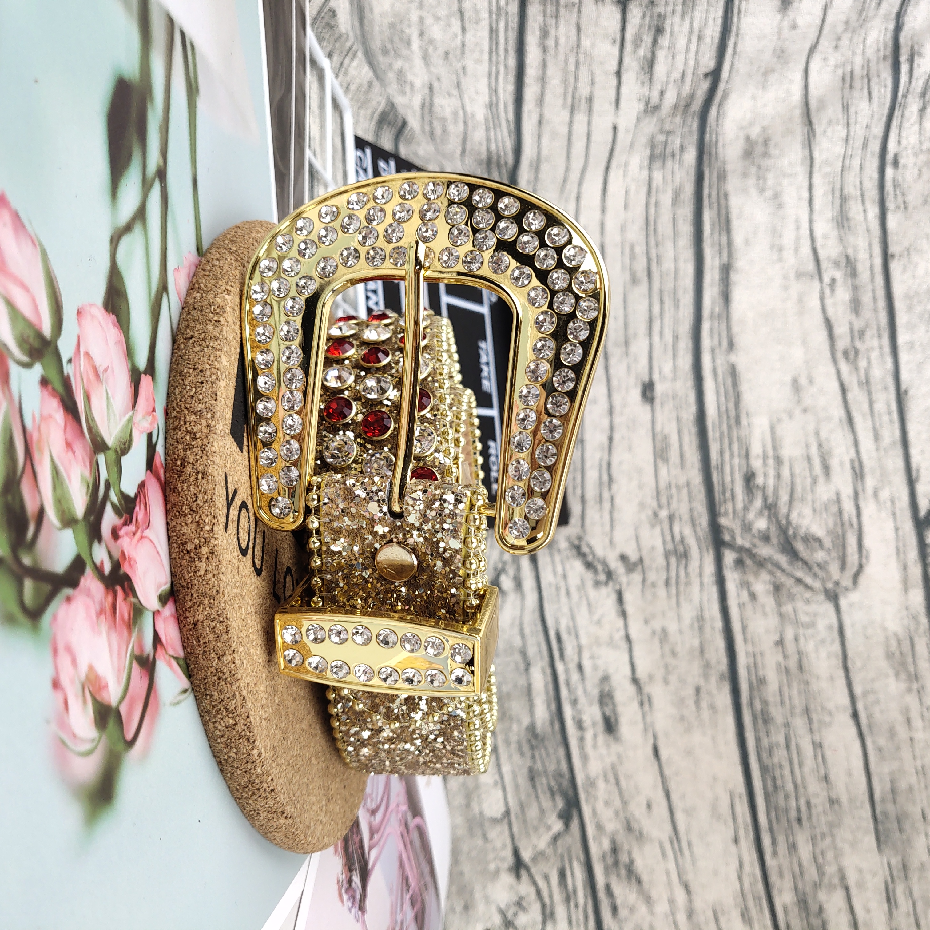 4.0cm Ceinture en strass classique Bb Simon avec strass bling pour hommes Ceintures de créateurs pour femmes en cadeau
