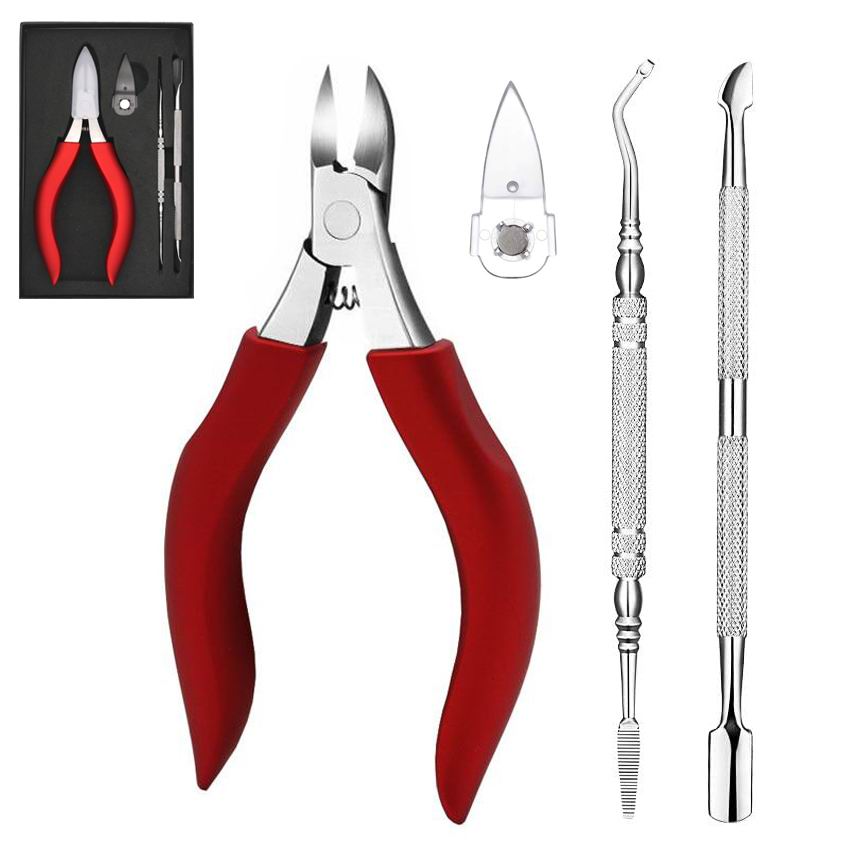 Ingrown toenail clipper set nails cutter toenail clippers tools treatment for senior-image-661531025