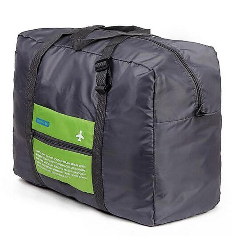 

Duffle Nylon Packing Cubes Large Capacity Folding Weekender Weekend Traveling Bag Men Women Luggage Travel Bags Handbag, Blue