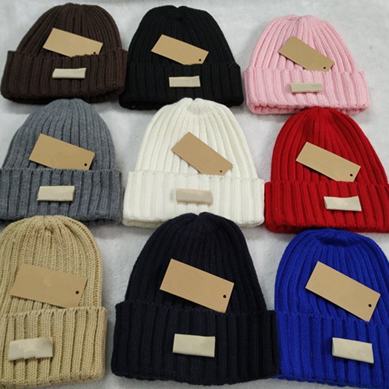 

Designer Knitted Hat Beanie Cap Brand Ski Hats Luxury Fashion Solid Color Mens Winter Caps Unisex