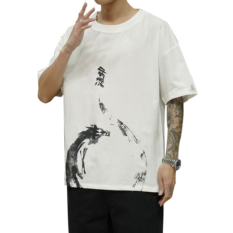

2021 New t Shirt Mens Tshirt Cotton for Men Tee Summer Hipster Tshirts Streetwear Funny Tops & Tees Xxxtentacion Oversized Cnig, Beige