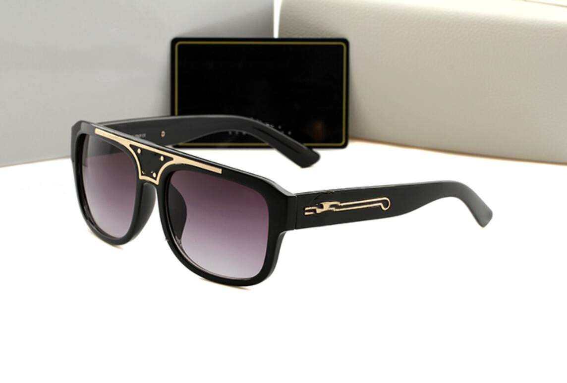

wholesale Vintage Sunglasses Women With Bag Twin Beams Round Glasses Brand Designer Metal Frame Shades Sun glasses 522