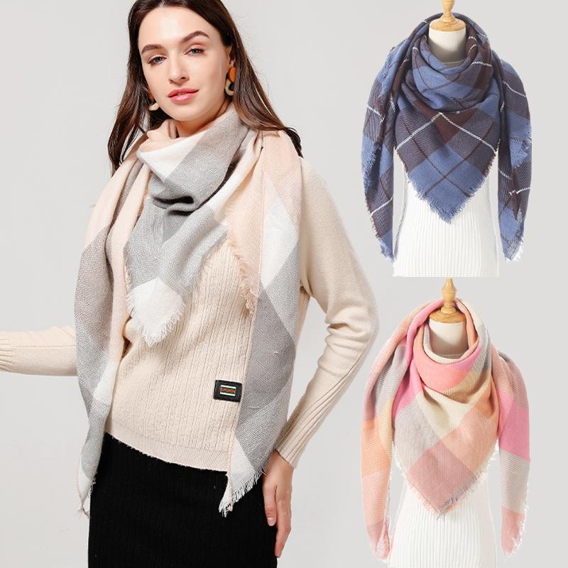 

Scarves Women Cashmere Winter Scarf Female Warm Shawls Wraps Hijab