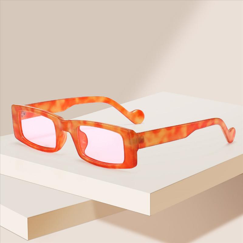 

Sunglasses Fashion Vintage Square Women Men Brand Rectangle Punk Eyeglasses Luxury Female UV400 Sun Glasses