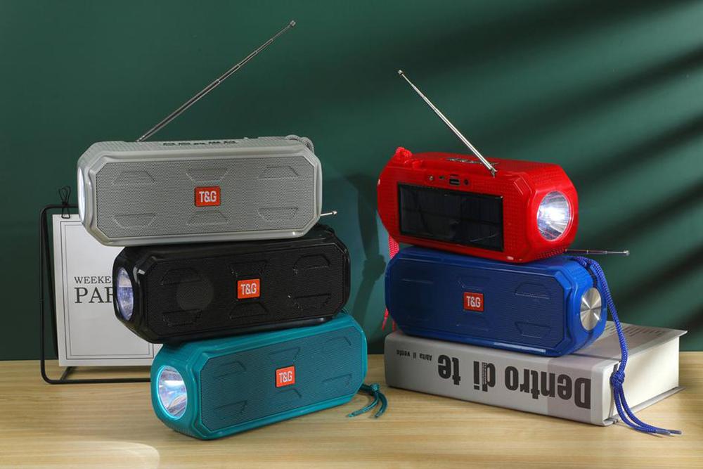 

TG280 Bluetooth Wireless Speakers Subwoofers Portable Outdoor Loudspeaker Handsfree Call Profile Stereo Bass 1200mAh Battery Support TF USB Card AUX Line