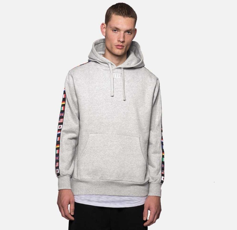 

2021 New 21ss Hoodie Love the City High Quality Cotton Men Women Sweatshirts Kanye West Hip Hop Kith Pullover P0al, Black3