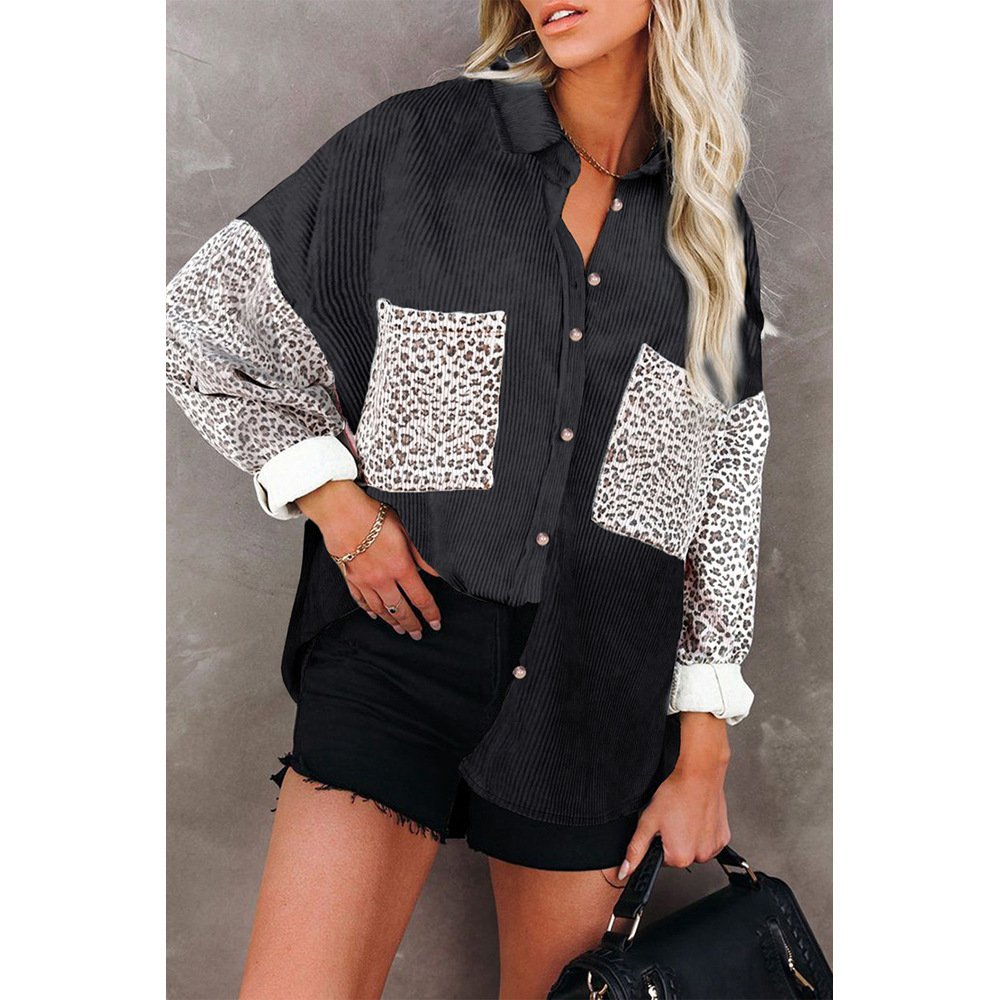

Women's Corduroy Jacket, Loose Coat, Women's Overshirt, Fall Winter 2021, White