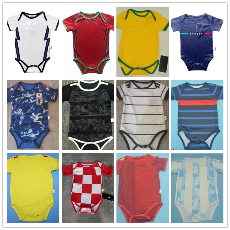

2122 baby INFANT TODDLER world cup MBAPPE IBRAHIMOVIC HAZARD CHICHARITO MULLER DELE GRIEZMANN LUKAKU RAMOS footbalL POGBA