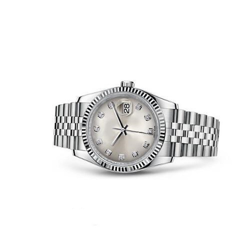 

2021 Women Gold and silver Watch Lady Size 26mm Date Girl Sapphire Glass Wristwatch Automatic Mechanical Movement watches, 624