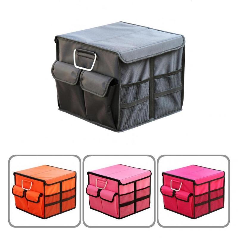 

Car Organizer Trunk Oxford Cloth Storage Bag Sturdy Collapsible Practical Cargo Divider