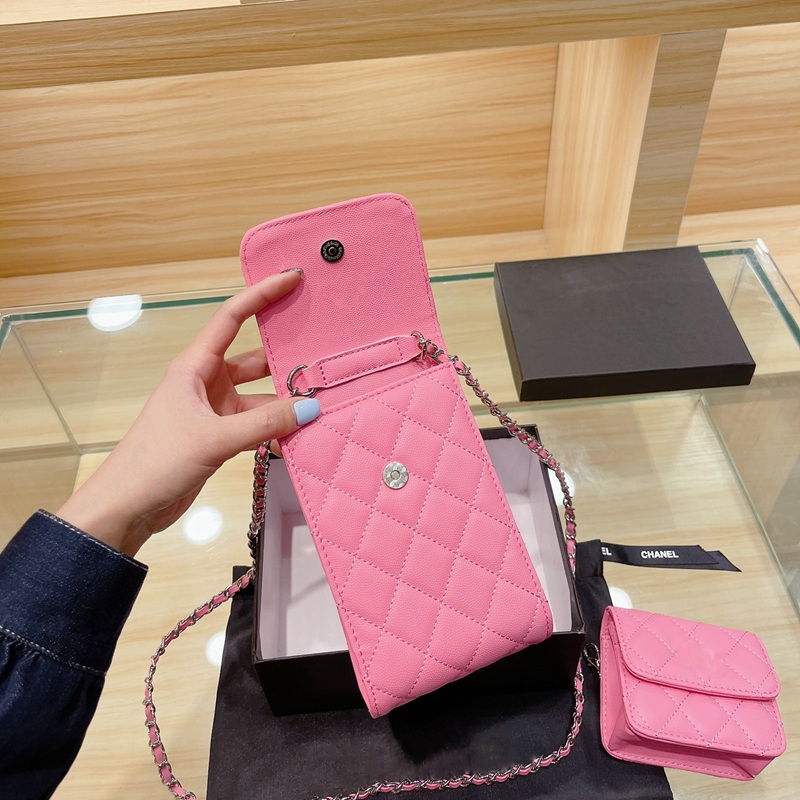 

Genuine Leather Small Crossbody Bags For Women Fashion Ladies Cell Phone Bag Black Flap Purses And Handbags Leather Bluetooth Earphone Box