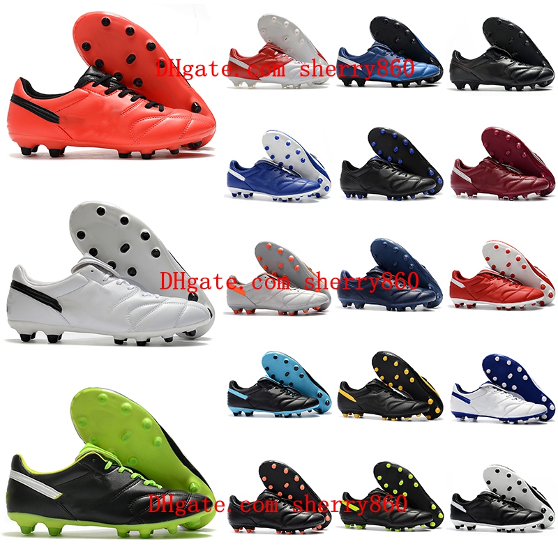 

2021 soccer shoes Premier 2.0 FG cleats mens leather football boots carpe da calcio, As picture 7