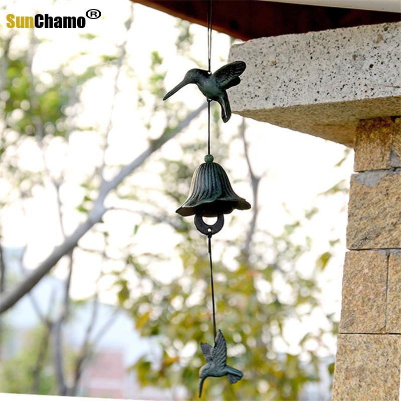 

Decorative Objects & Figurines Selling Southern Japanese Hummingbird Cast Iron Bells Wind Rhyme Clear Room Balcony Metal Pendant Door Hangin