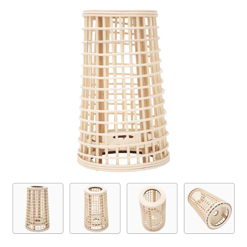 

Candle Holders 1Pc Simple Nordic Wind Lamp Home Lampshade Lantern Ornament Beige