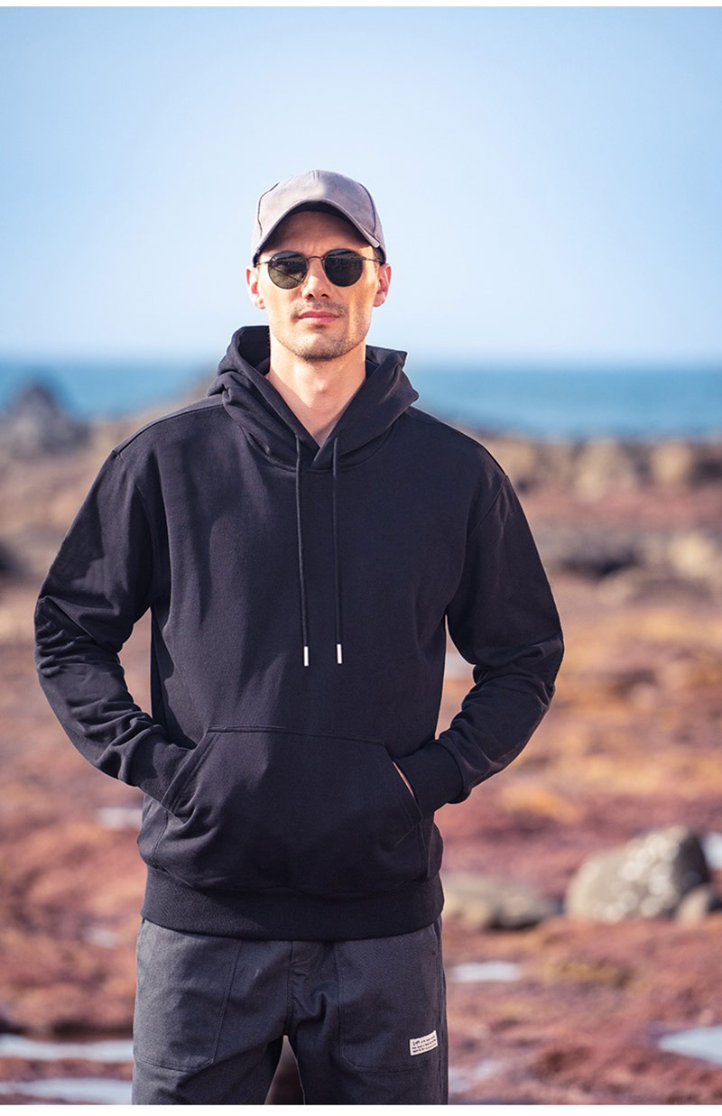 

Mens sweater spring winter sweatshirt fashion mens hoodie warm pullover casual hip hop hoodie new casual sportswear -Q486, Black