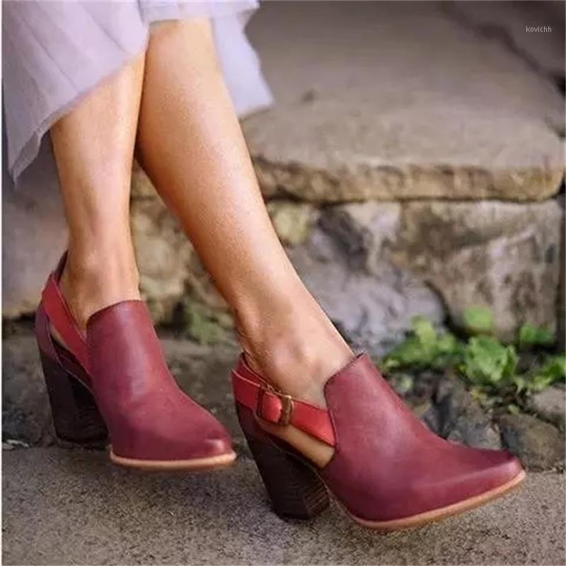 

Women's Solid Color PU Pointy Back Strap High-heel Platform Classic Sandals Fashion Elegant Sexy All-match Single Shoes KA141 Dress, Apricot
