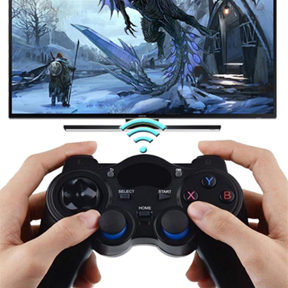 

2.4 G Game Controllers Gamepad Android Wireless Bluetooth Joystick Joypad for PS3/Smart Phone Tablet PC Smart TV Box USB with TYPE-Ca28 a16