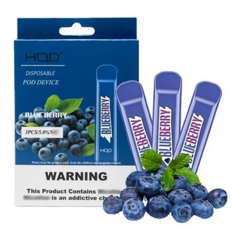 

Authentic HQD Cuvie Pod Disposable Kit Vape Pen Device Pods 300 Puffs 280mAh Battery 1.25ml 5%