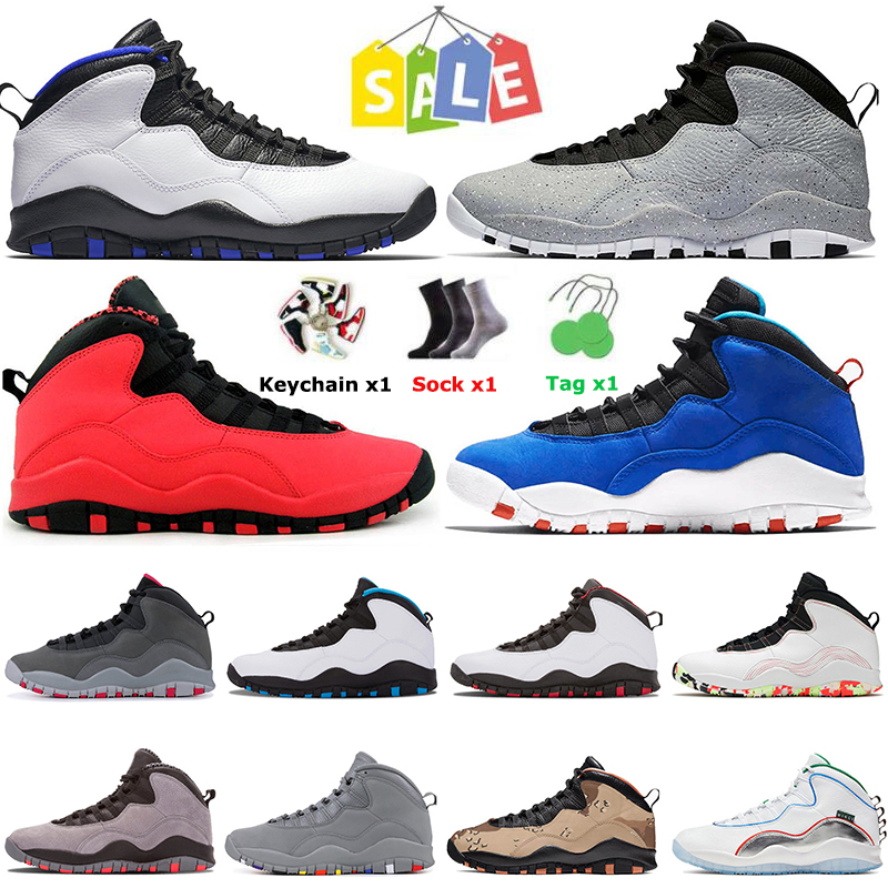 

Classic Jumpman 10 10s Basketball Shoes Ember Glow Chicago Size 47 Designer Sneakers Westbrook CLASS OFF Orlando White Desert Camo Trainers Sports With Socks, Item.13 woodland camo